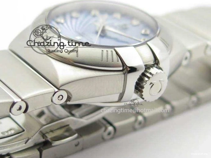 1228 Constellation 28mm V6F Best Edition SS Blue Dial On SS Bracelet A MultiPurpose 8201